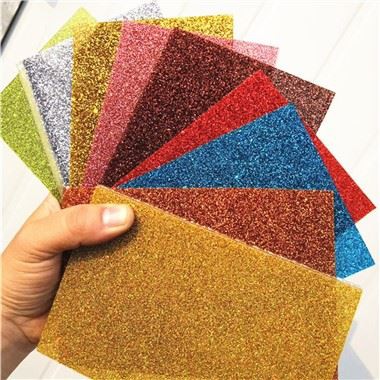 Fogli di plexiglass acrilico glitter